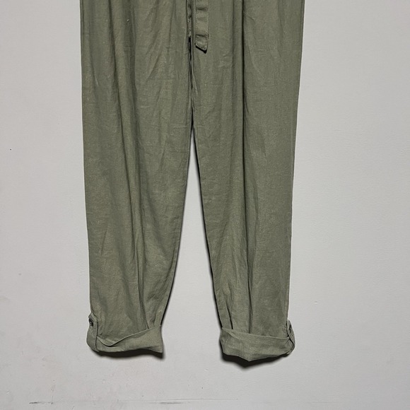Sincerely Jules Women's Small Boho Convertible Pant Elastic Ruffle Waist NWT - Picture 3 of 7
